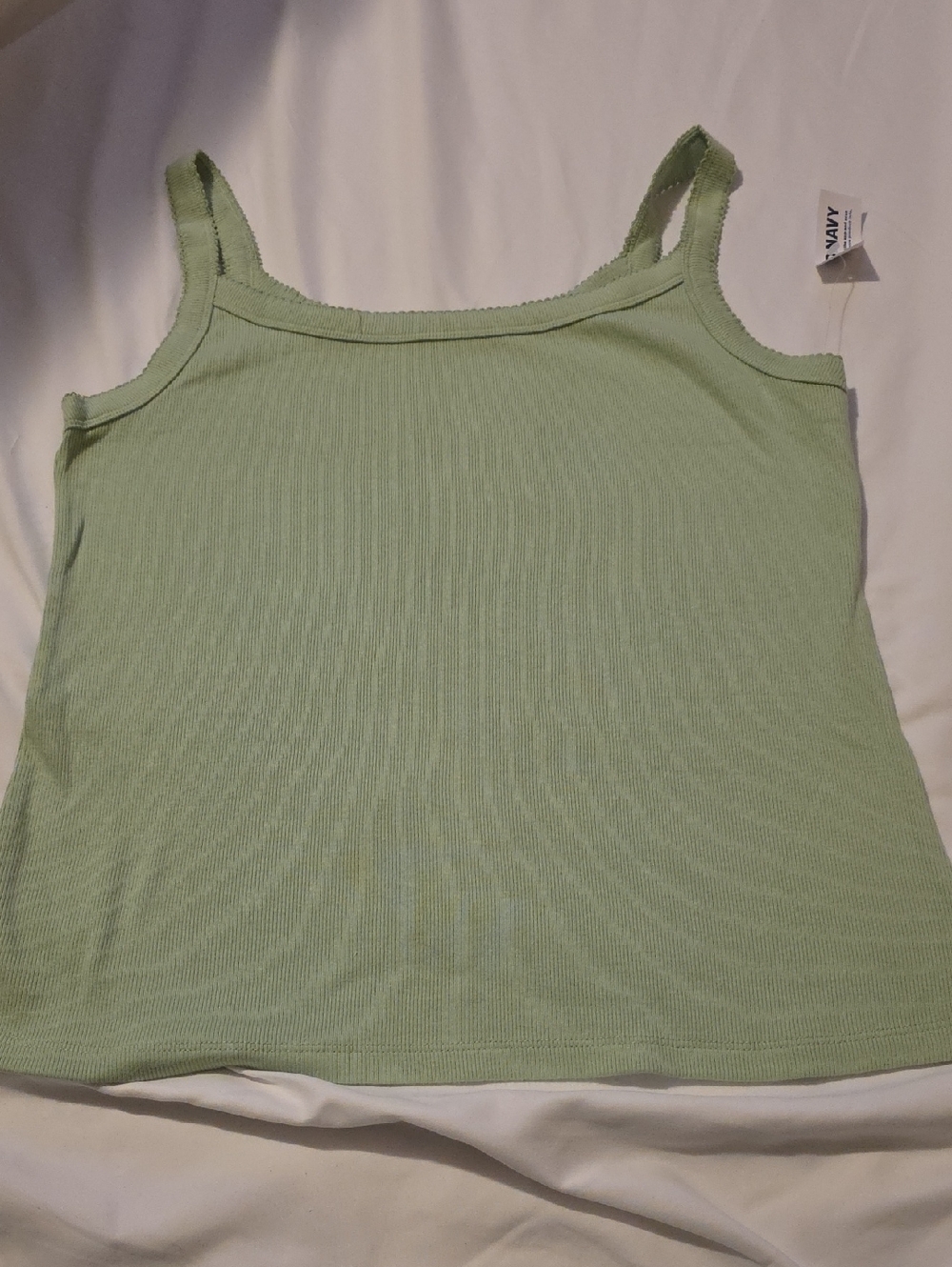 ❣️4 For $20❣️Old Navy Light Green Ribbed Tank - Womens